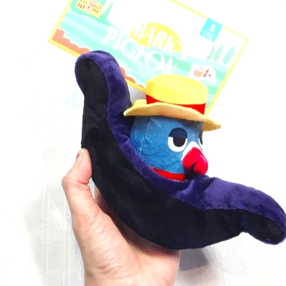 Toys Bark Box Dog Toy St. Barks Pigeon Two Pieces Plush Crinkle Squeaker 2 TOYS - Picture 8 of 10